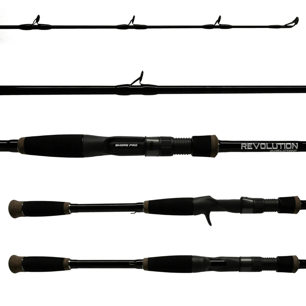 Shore Pro Revolution Inshore Conventional Rods