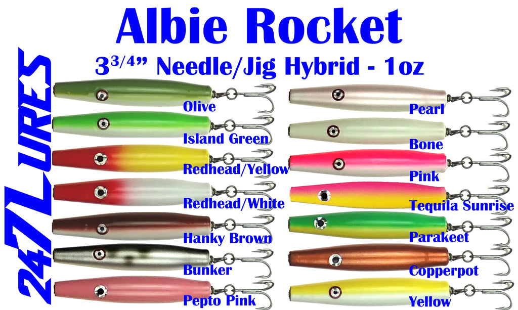 247 Lures Albie Rocket