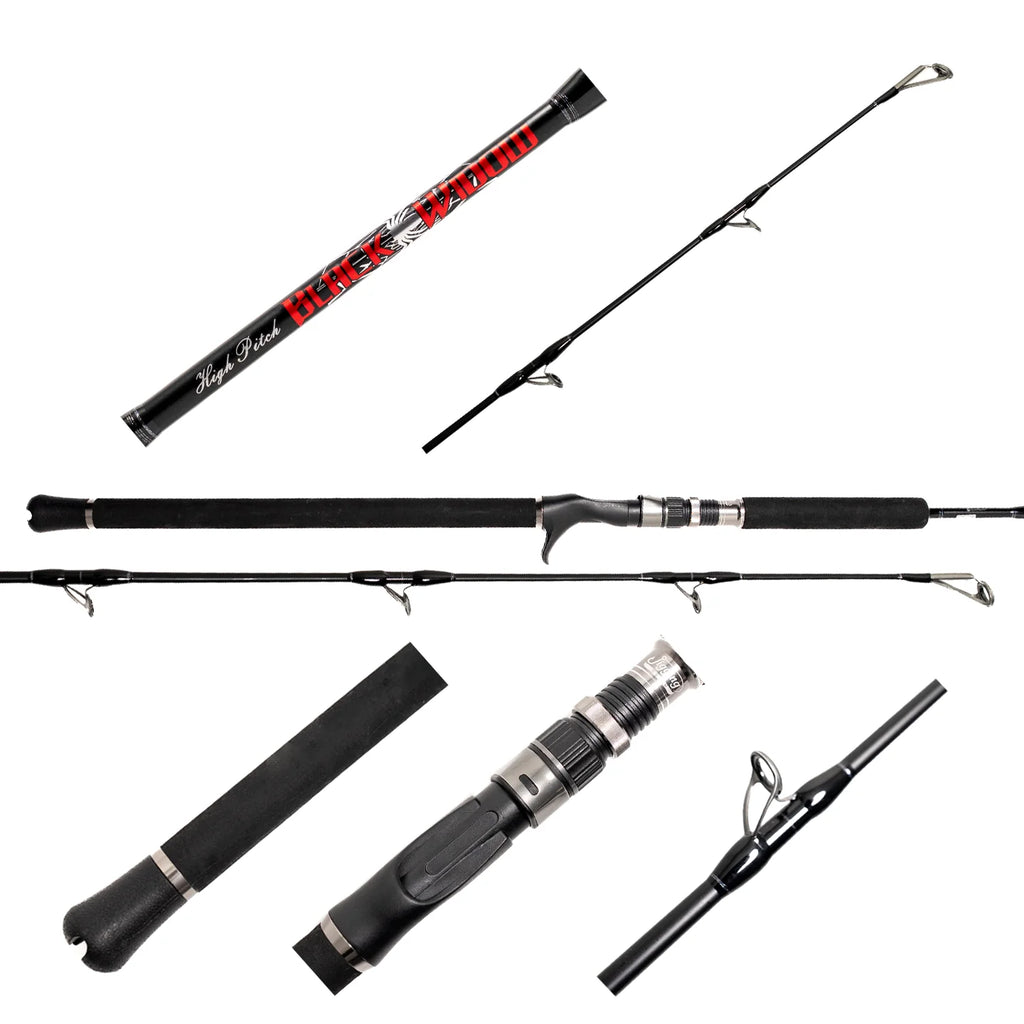 Jigging World Black Widow 2.0 Hi-Pitch Jigging Conventional Rods
