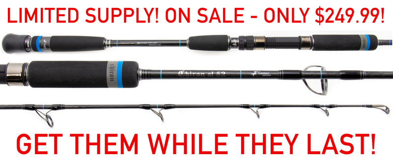 Centaur Chiron Spinning Jigging Rods – White Water Outfitters