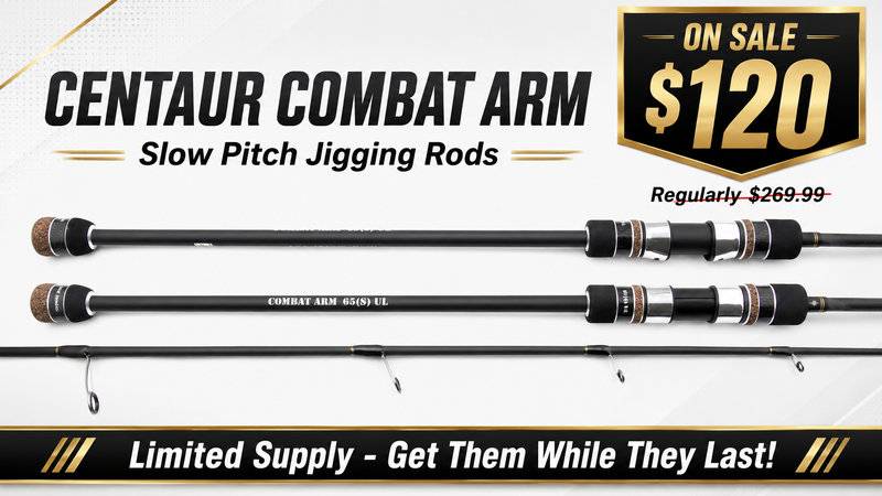 Centaur Combat Arm Slow Jigging Spinning Rods