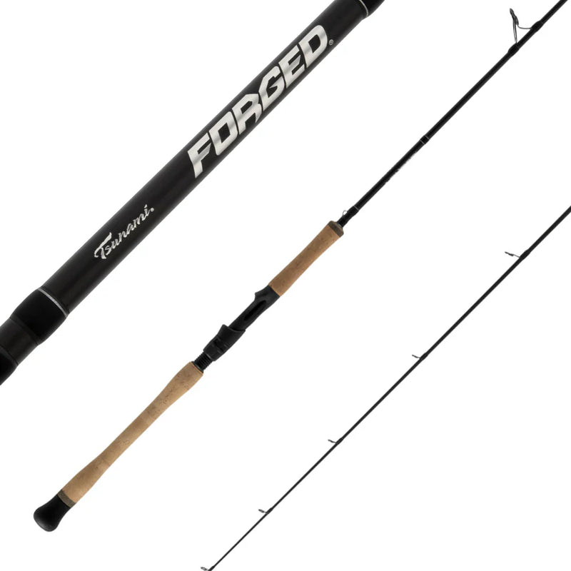 Tsunami Forged Snap Jigging Inshore Spinning Rod
