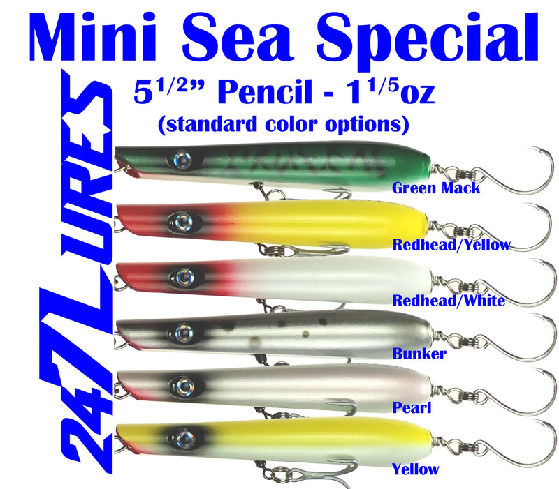 247 Lures Mini Sea Special Pencil Popper