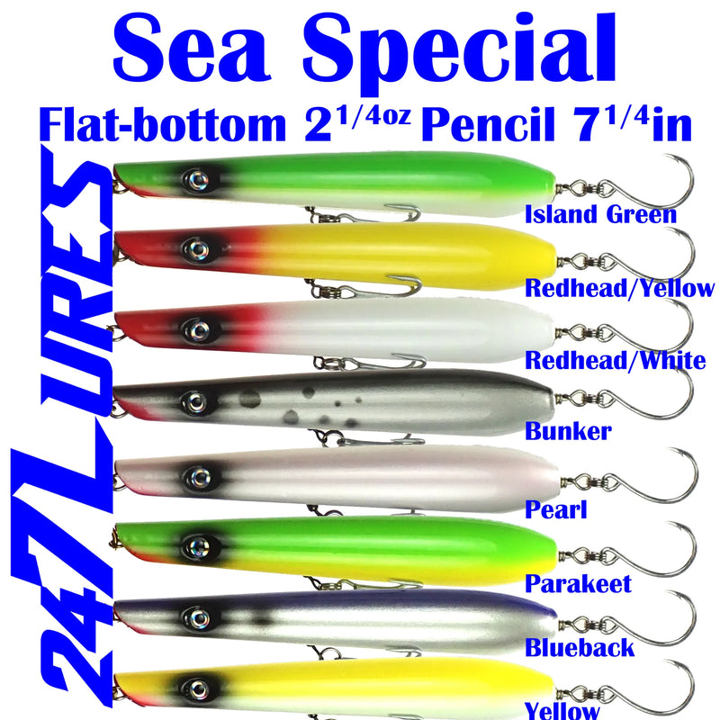 247 Lures Sea Special Pencil Popper