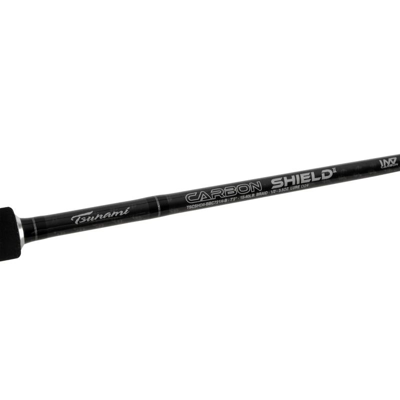 Tsunami Carbon Shield II Big Bait Conventional Rods – White Water Outfitters