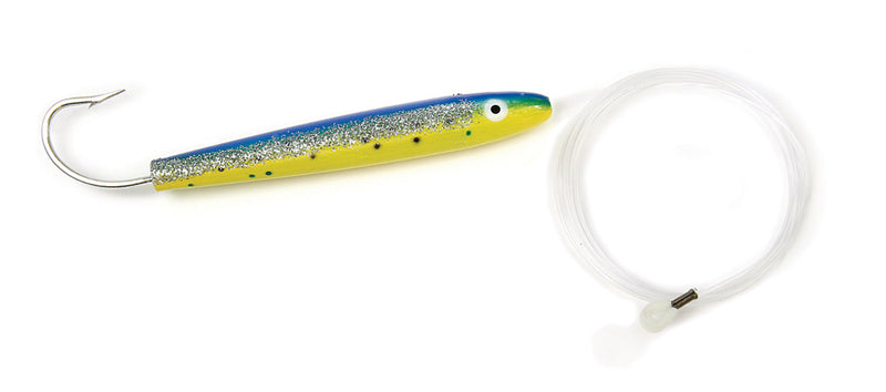 ear plug fishing lures West Coast Rigged Cedar Plug, 8"