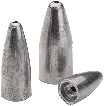 Bullet Weights Worm Weights – White Water Outfitters