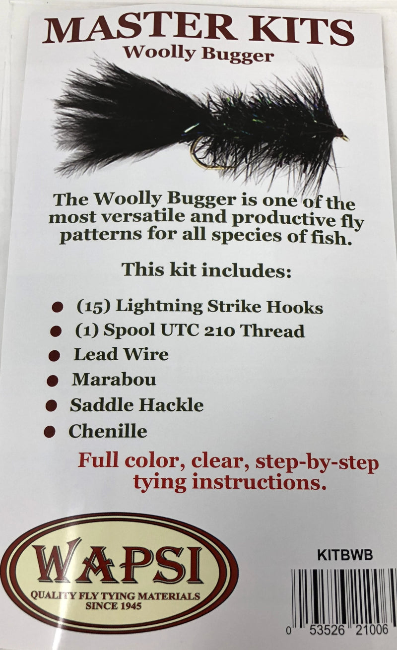 Wapsi Wooly Bugger Master Fly Tying Kit