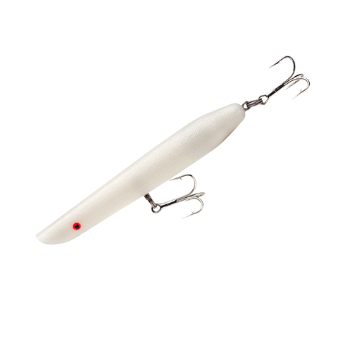 cotton cordell pencil popper fishing lure Chrome/Black; 6 in When you think trophy fish Cotton Cordell Pencil Popper, Pearl