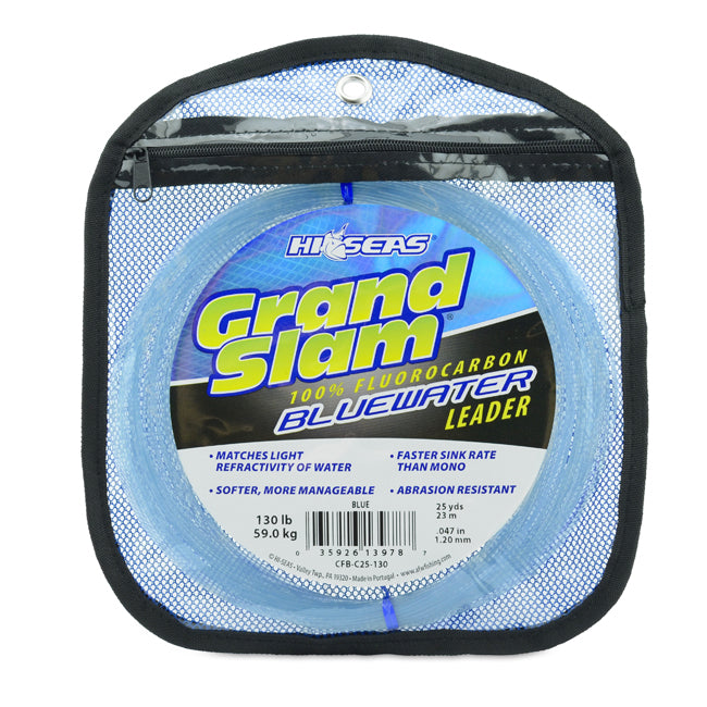 Hi-Seas Grand Slam Bluewater 100% Fluorocarbon Leader - 25yd. Coils – White  Water Outfitters