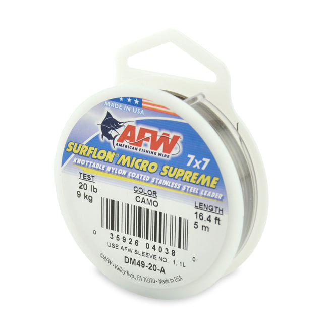 AFW Surflon Micro Supreme 7x7 Tieable Coated Cable