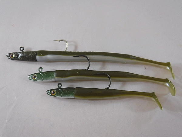 bill hurley fishing lures Bill Hurley Cape Cod Sand Eel 7" Paddle Tail