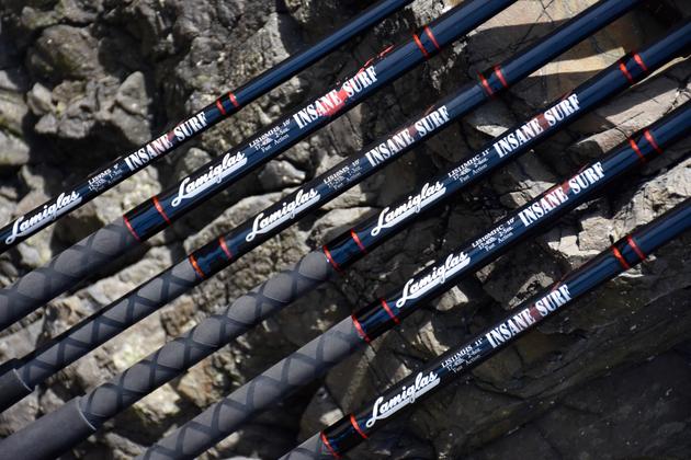 lamiglas vs st croix surf rod Lamiglas Insane Surf Series Spinning Rods – White Water Outfitters