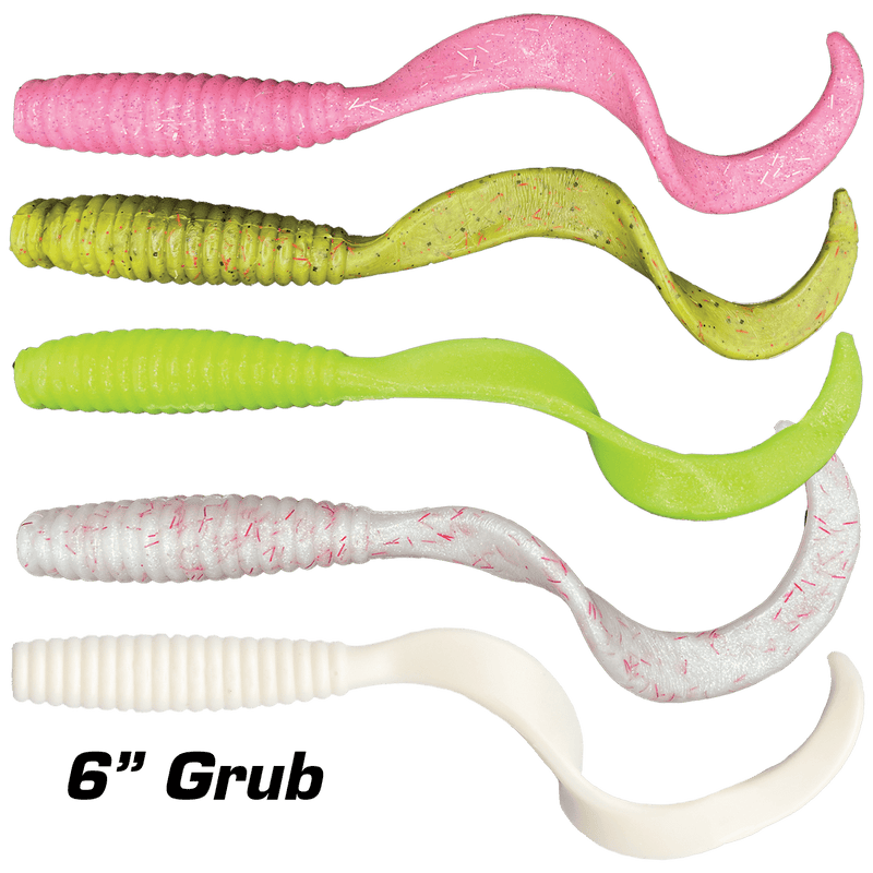 Fishbites Fight Club 6" Grubs