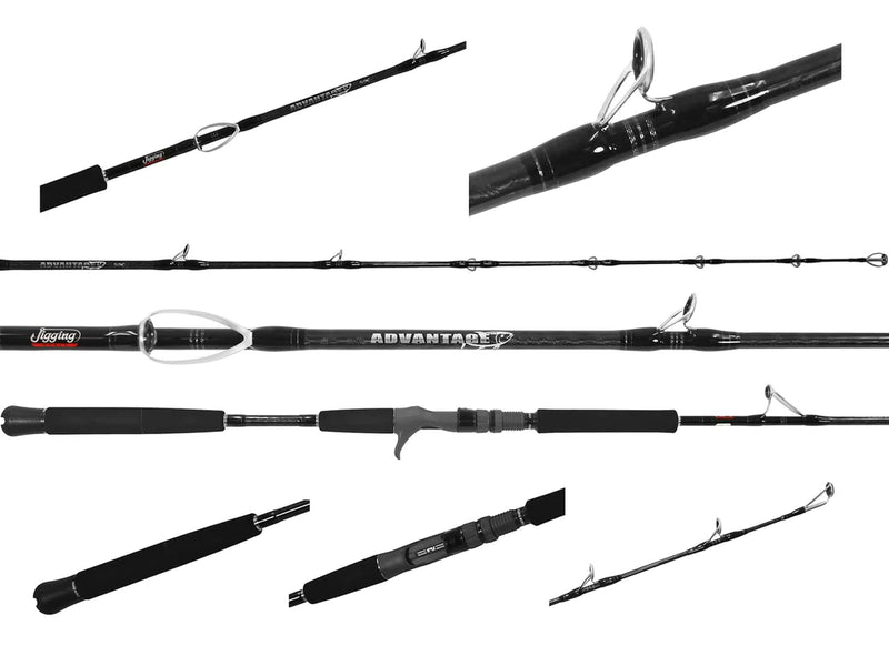 Jigging World Ghost Hunter Advantage Jigging Casting Rods – White Water  Outfitters