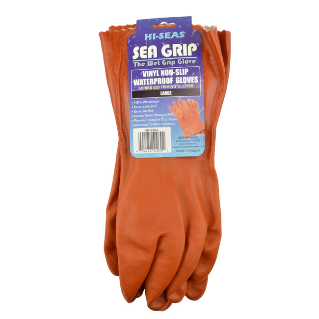 Hi-Seas Sea Grip HG-620-L Vinyl Non-Slip Gloves