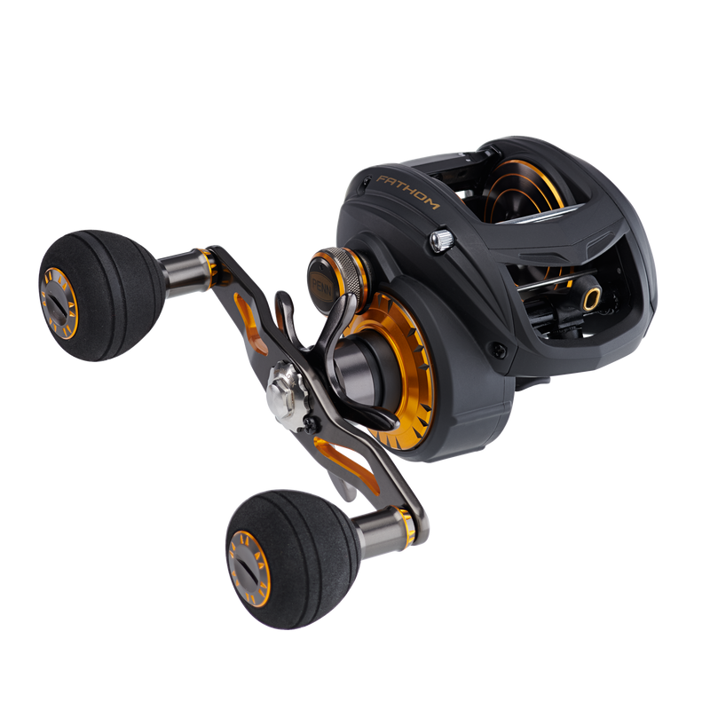Penn Fathom Low Profile Baitcasting Conventional Reels – White Water Outfitters Penn Fathom Low Profile Baitcasting Conventional Reels – White Water Outfitters