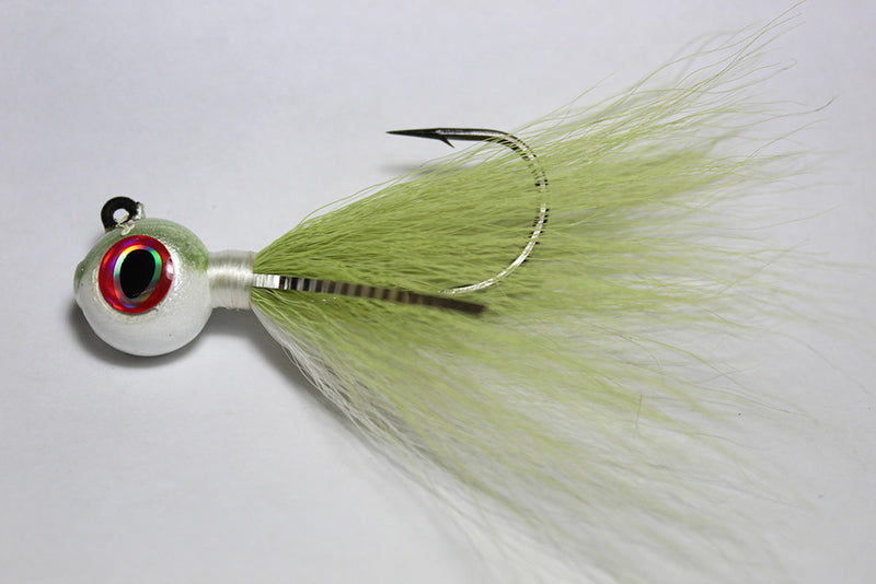 big eyes fishing lure OG Jigs Big Eye Bucktails – White Water Outfitters
