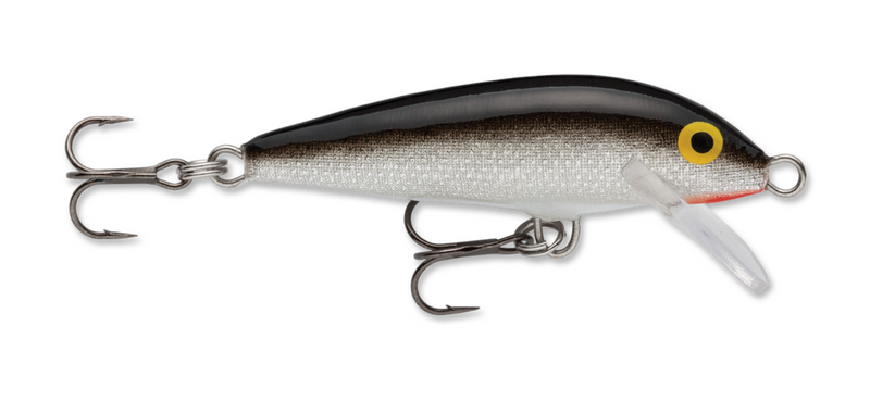 best size rapala minnow lure for trout fishing Jointed Minnow, Silver Wounded minnow action is irresistible to trout Rapala Original Floating Minnow 05