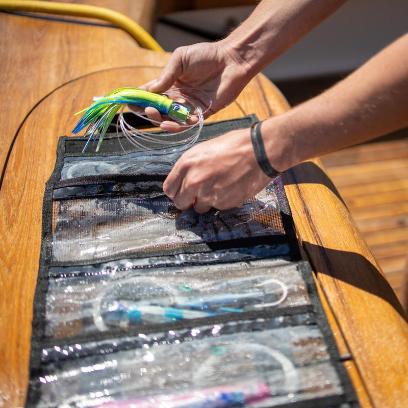 Fathom Offshore Roll Up 6-Pocket Lure Bag – White Water Outfitters