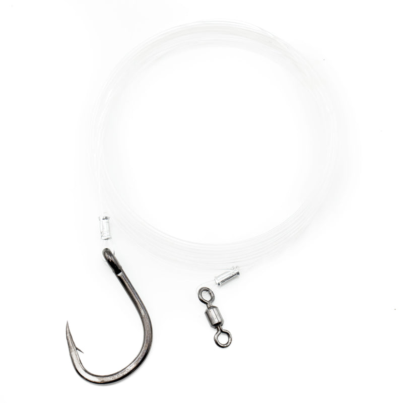 custom fishing hooks circle White Water Custom Fluorocarbon Tuna Chunking Rigs – White Water Outfitters