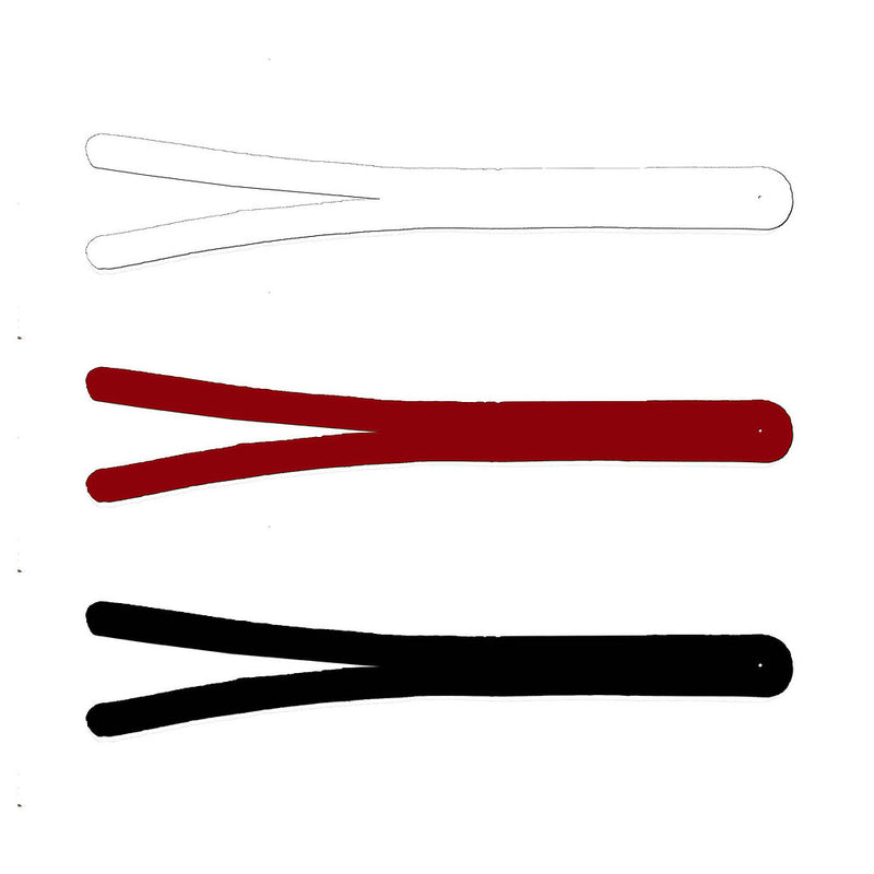 Fat Cow Split Tail 7-1/2" Jig Strips