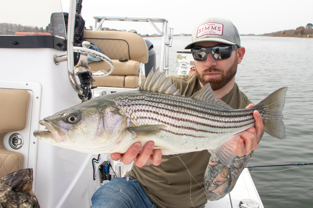 HIT TIDAL CREEKS FOR SPRING’S SCHOOLIE STRIPERS