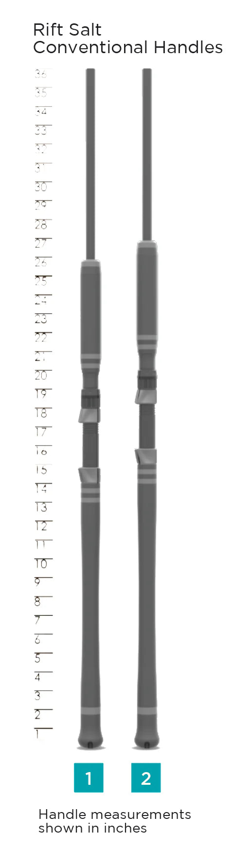St. Croix Rift Salt Spinning Rods