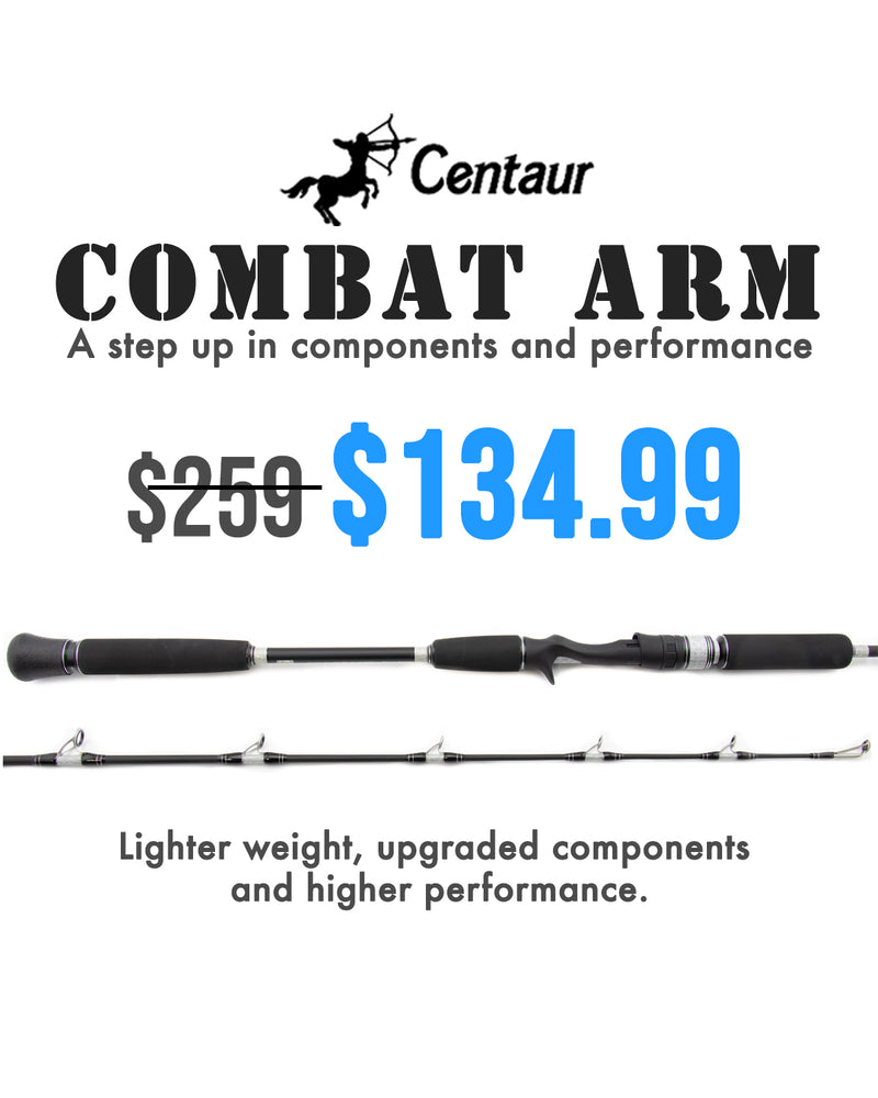 Centaur Combat Arm Conventional Jigging Rods