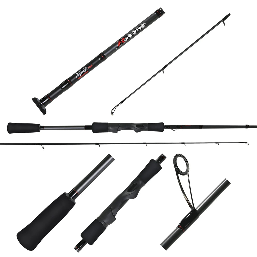Jigging World Raze Spinning Rods