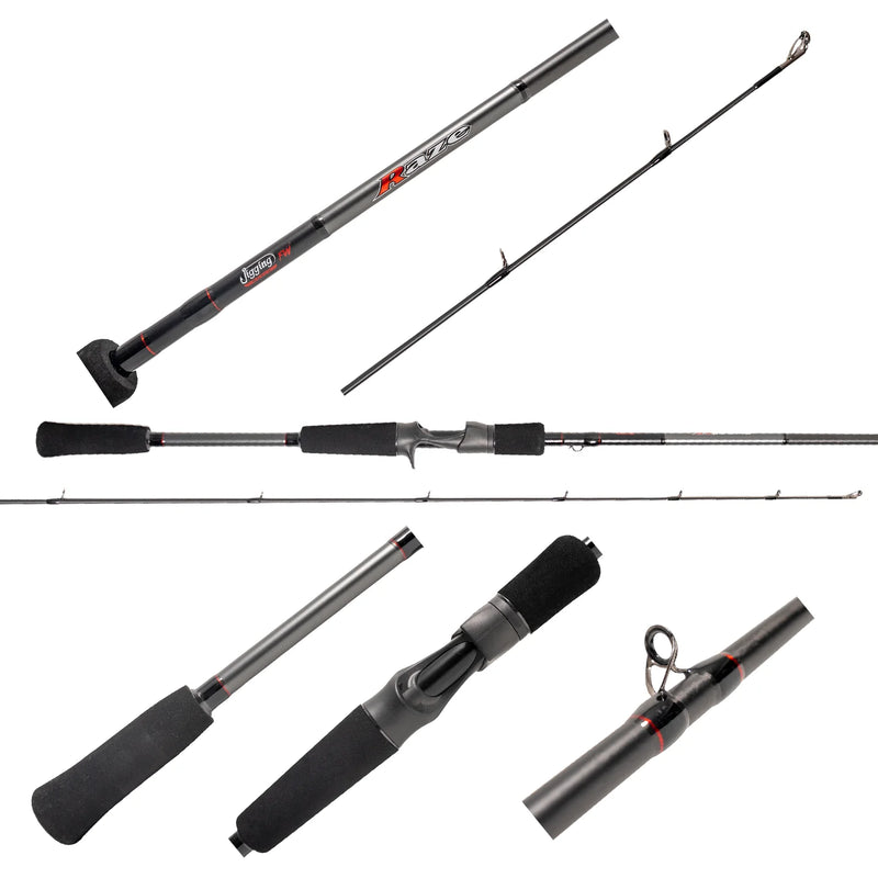Jigging World Raze Casting Rods