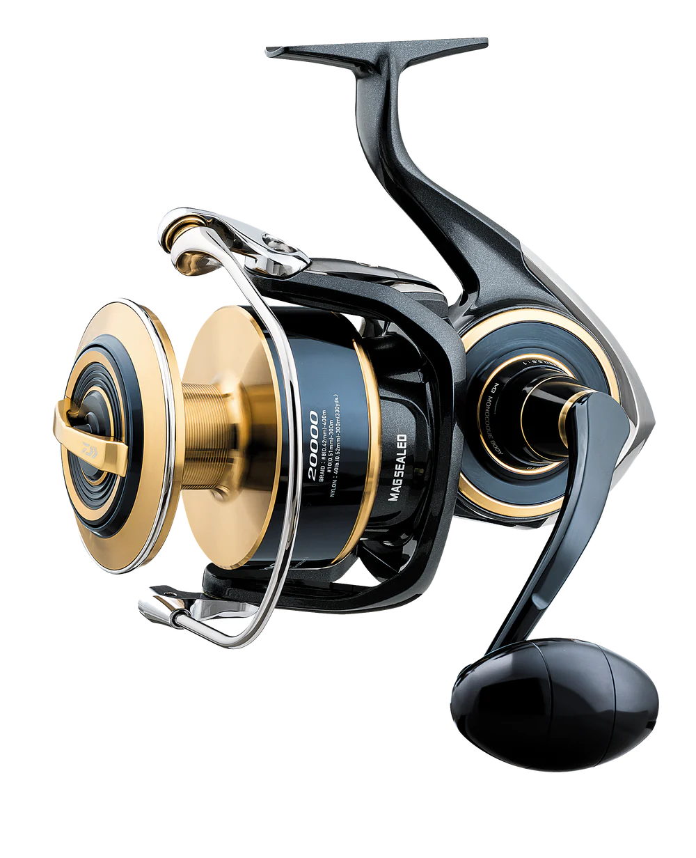 dimensions of a fishing reel Daiwa Saltiga Spinning Reels – White Water Outfitters