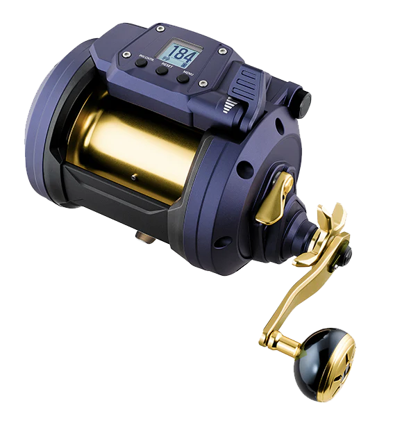 deep sea fishing reels cheap Goofish 6.08:1 High Speed Saltwater Jigging Reel-CNC 30kg Braking 11BB Navy Blue&Golden / Left(GL500) / 6.08:1 & 30.06 it supports a range of techniques for catching larger fish KastKing Kapstan SE & Kong