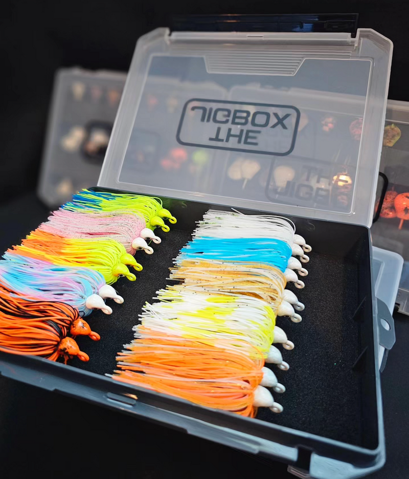 bucktail tackle box The JigBox Jig Storage Cases – White Water Outfitters