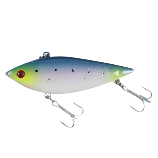 Al Gag's Pee-Nut Bunker Lures White Water Outfitters Al Gag's Pee-Nut Bunker Lures White Water Outfitters