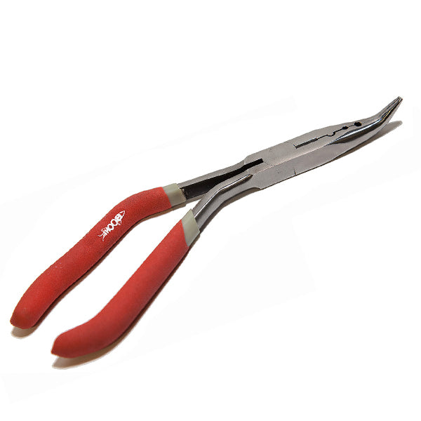 Boone Bent Long Nose Stainless Steel Pliers