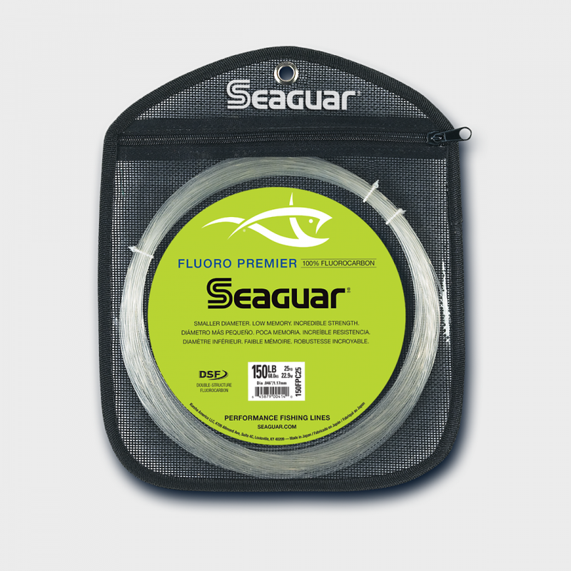 Seaguar Premier Big Game Fluorocarbon Leader Material Coils