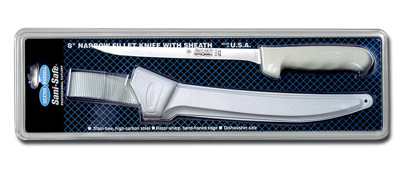 Dexter Russell Sani-Safe Narrow Fillet Knives with Sheath