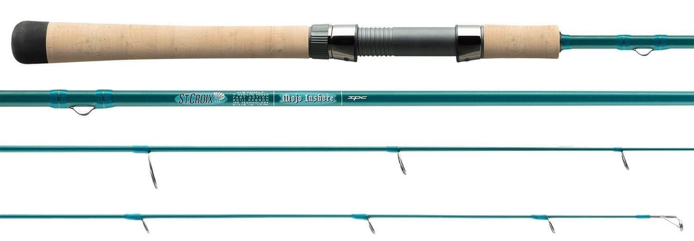 St. Croix Mojo Inshore 2021 Spinning Rods – White Water Outfitters