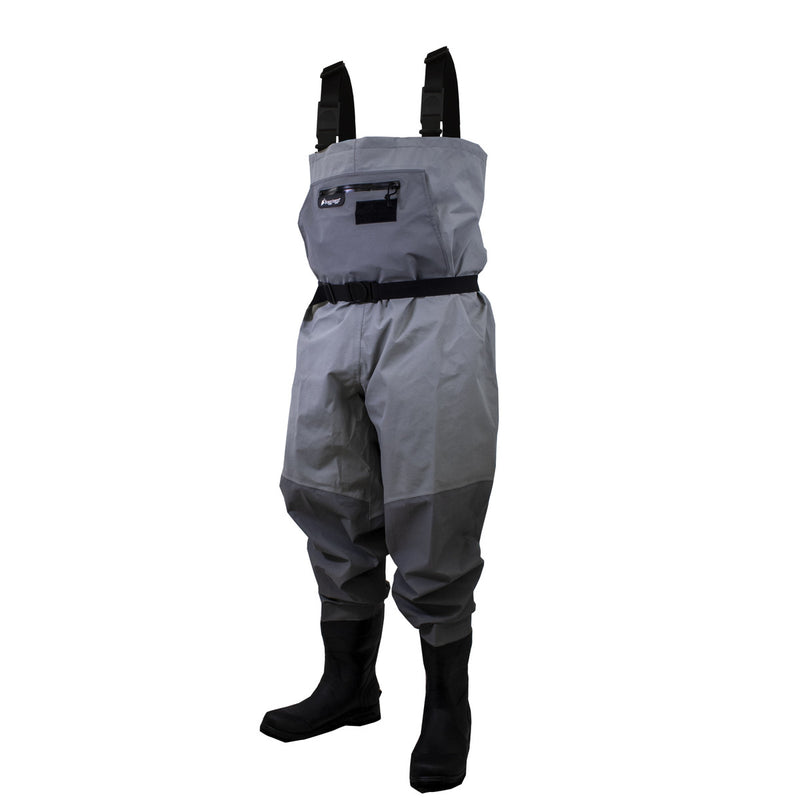 Hodgman Mackenzie Nylon and PVC Cleated Bootfoot Chest Fishing Waders-size 9
