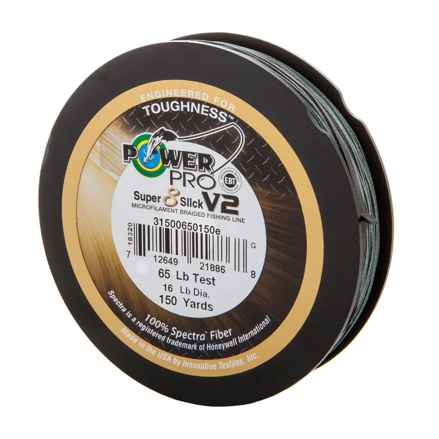 powerpro super slick braided fishing line Power Pro 8 V2 Hi-Vis Aqua Green 50 lbs 3000 yds dense weave construction with the proven Enhanced Body Technology coating process PowerPro Super 8 Slick V2