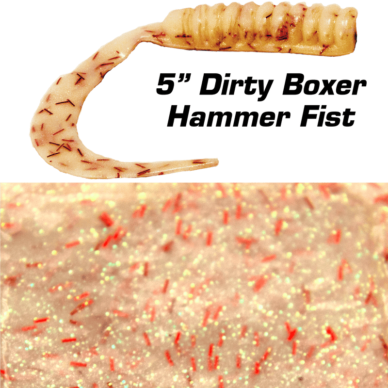 Fishbites Fight Club 5" Dirty Boxer Grubs