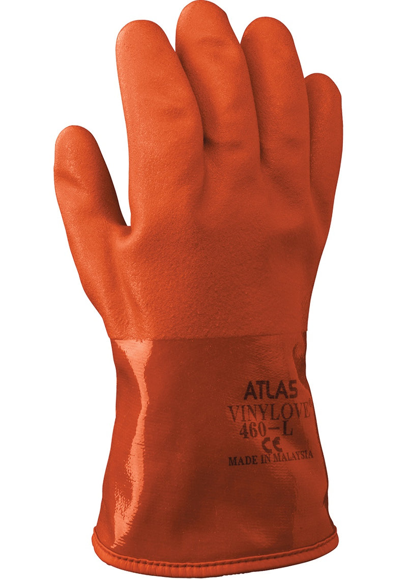 Showa Atlas 460L PVC Orange Gloves - Large