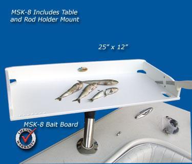 Deep Blue MSK-8 MultiSystem Rod Holder Bait Table