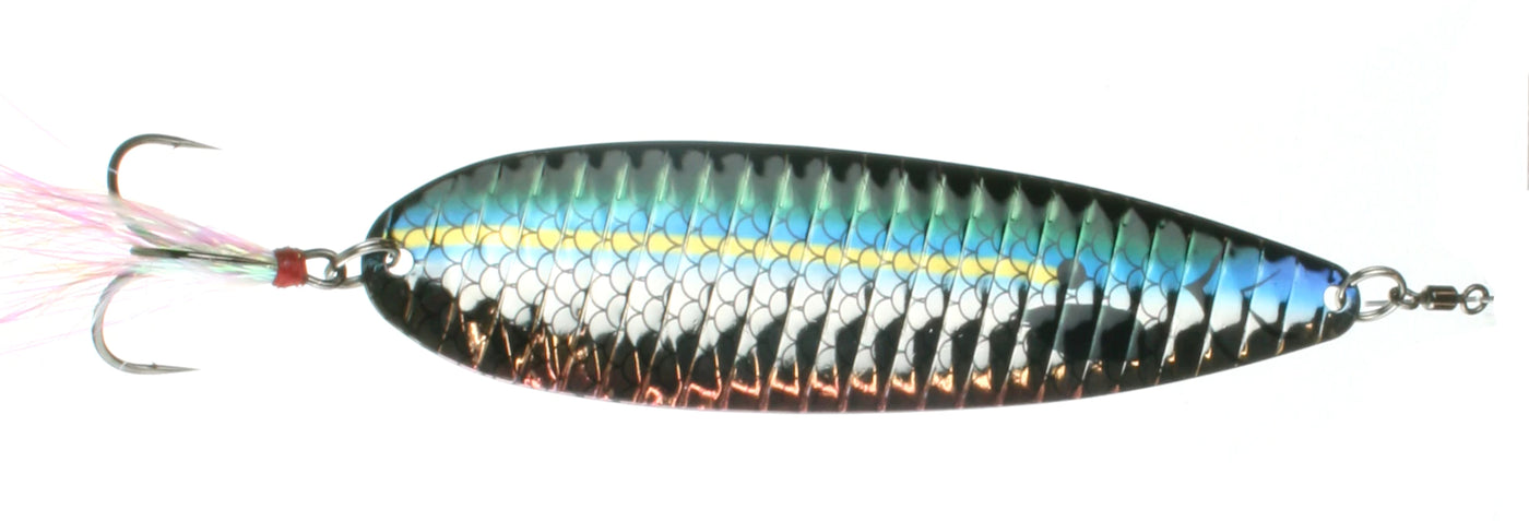 ben parker fishing lures Nichols Magnum Stinger Flutter Spoon 8 sized package that delivers more flash Ben Parker Mini Magnum Flutter