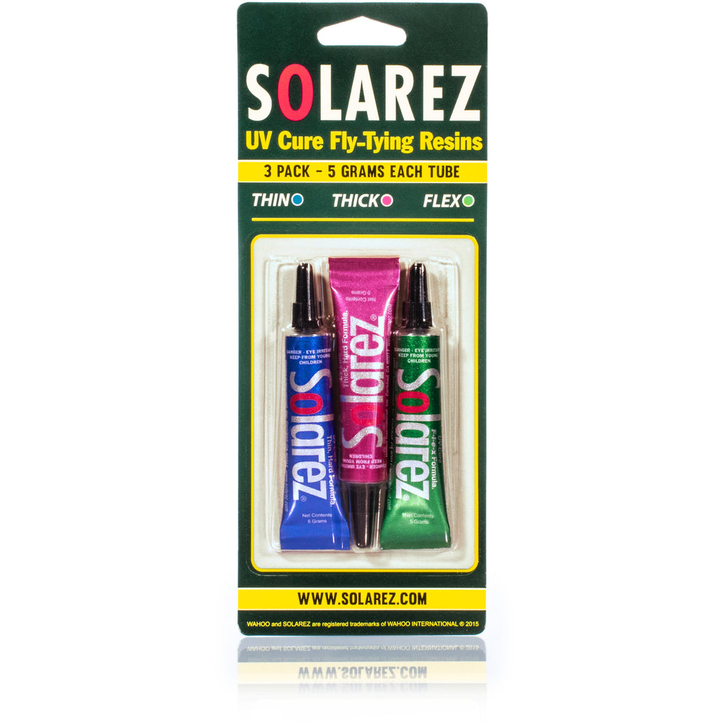 Solarez UV Epoxy - Fly-Tie Resin 3 Pack
