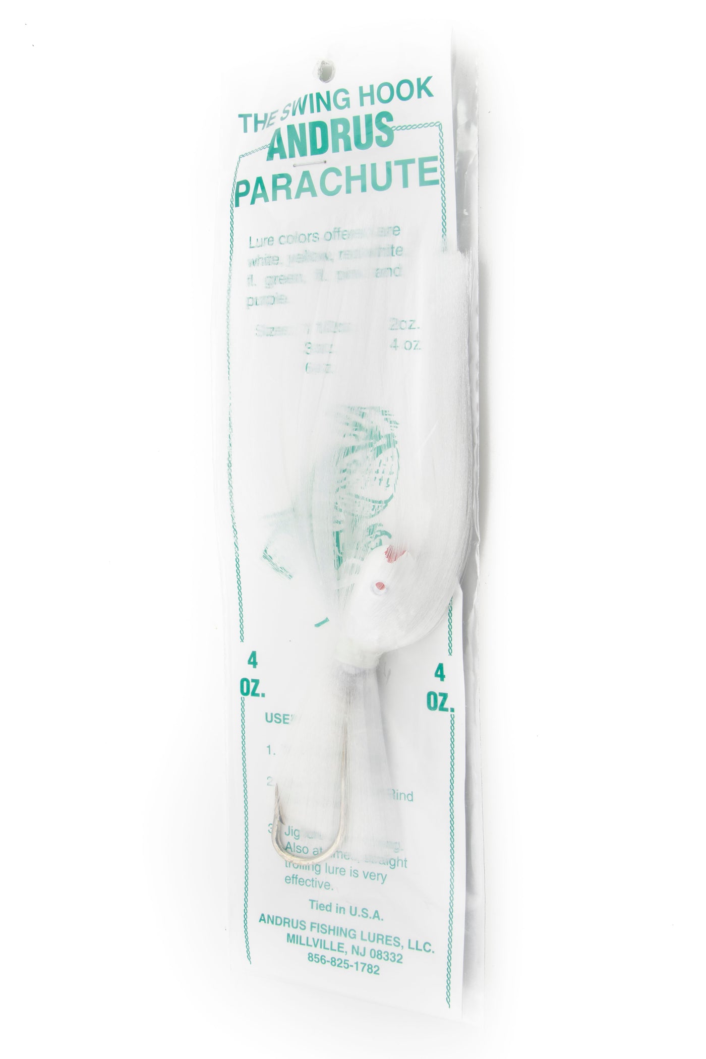 Andrus Swing Hook Parachute Jigs Andrus Swing Hook Parachute Jigs