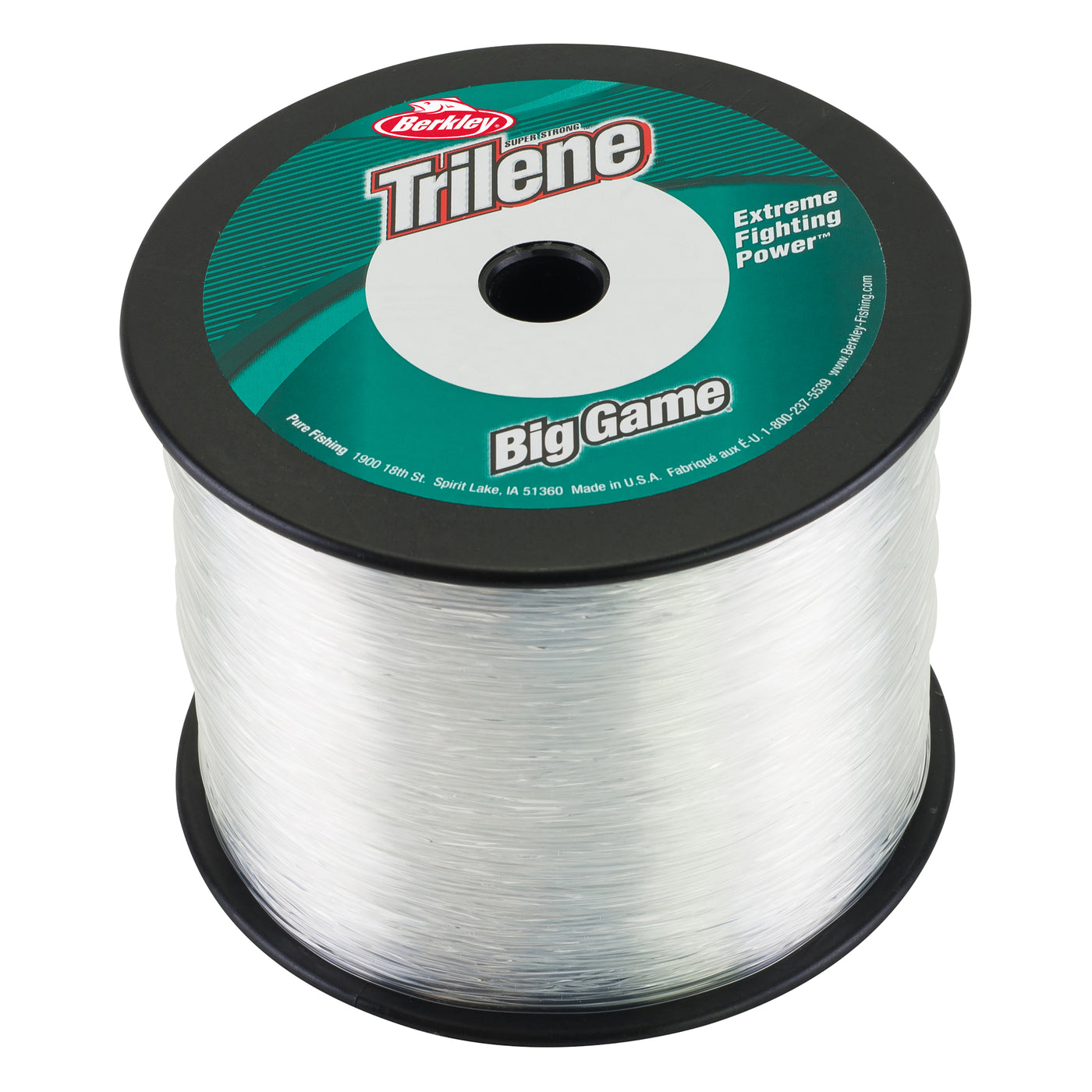 Berkley Trilene Big Game Monofilament Line - 1 lb. Spool – White