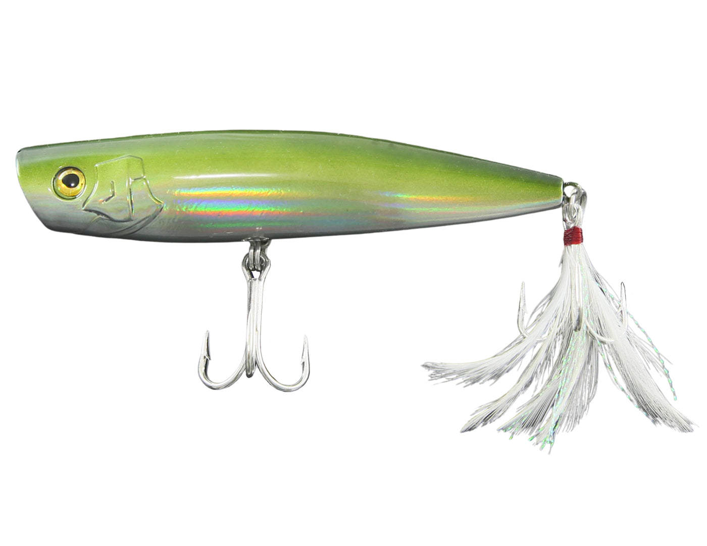 Saltwater Popper Lure - Topwater Popper Lure 4.7 inch/1.5oz Holistic Green  海外 即決 - スキル、知識