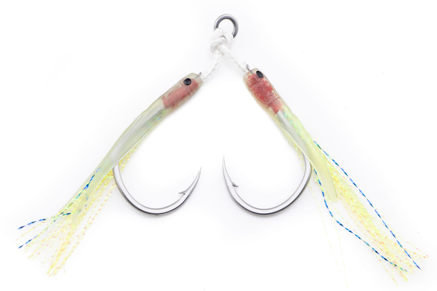centrist fish hook Centaur Light Jigging Dual Assist Hooks – White Water Outfitters